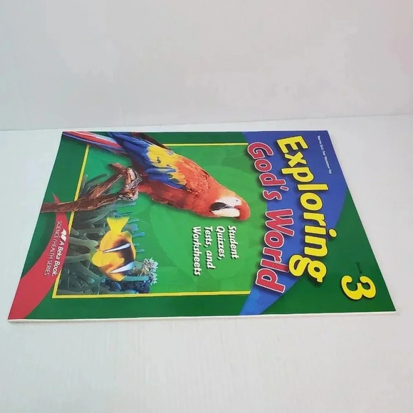 A Beka Exploring God's World Quiz, Text, and Worksheet Key Grade 3 - 4th Edition - Picture 7 of 8